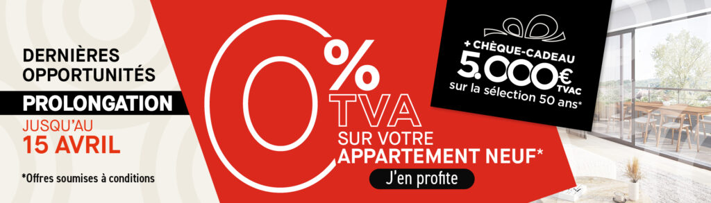 0% de TVA sur votre appartement neuf